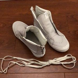 Leather High tip vans